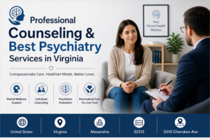 Professional Counseling & Best Psychiatry Services in Virginia