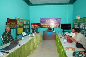 Danrem Tata muka di Posko TMMD 128, Kebut progres pembangunan Desa Slempit 