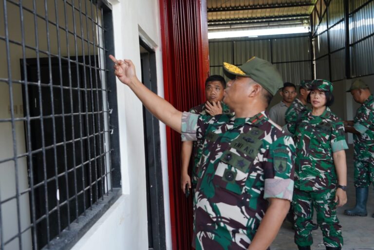 Danrem Tinjau KDKMP, Dorong Kemajuan dan Kesejahteraan Desa