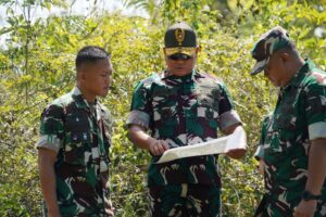 Danrem Tinjau Pembangunan Yonif TP 931/KJ, Kobarkan Semangat Loyalitas dan Pengabdian Prajurit