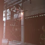 Diduga Faktor Cuaca, Kanopi KDMP Pengeleyan Bangkalan Lepas