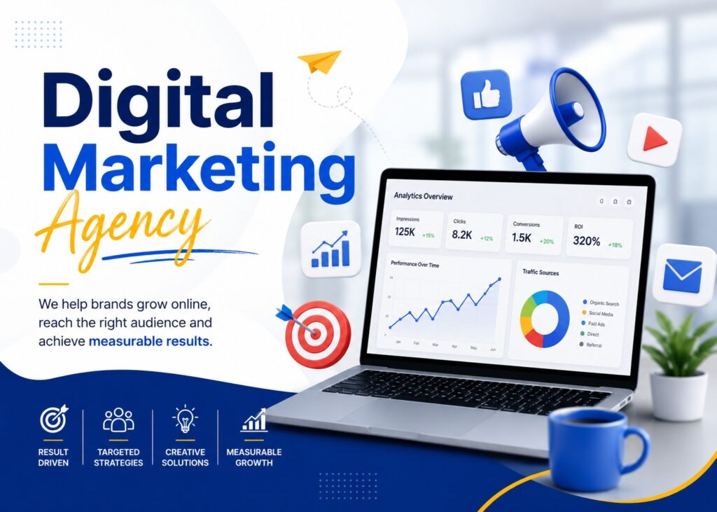 How Does a Digital Marketing Agency Increase Online Visibility?