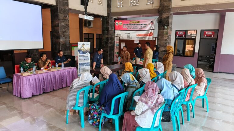 ‎Edukasi Makanan Sehat Warnai TMMD 128 Gresik