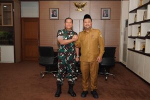 Kebersamaan TNI dan Pemkab Demi Gresik Maju