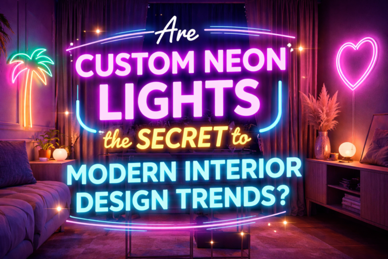 What Makes Custom Neon Lights a Popular Choice for Events?
