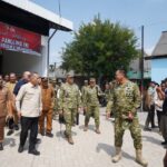 Pangdam V/Brawijaya Dampingi Wakil Panglima TNI Tinjau Percepatan Pembangunan KDKMP Nganjuk