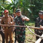 Pangdam V/Brawijaya Tinjau Pembangunan Jembatan Garuda Perintis di Sumenep