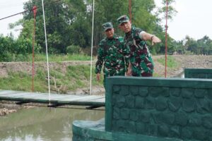 Pangdam V/Brawijaya Tinjau Pembangunan Yonif TP Kesatria Joyoboyo dan Infrastruktur Strategis Kediri