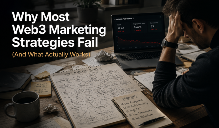 Why Most Web3 Marketing Strategies Fail (And What Actually Works)