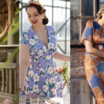 Retro-Blumenkleider: Perfekt für deinen Look als Hochzeitsgast