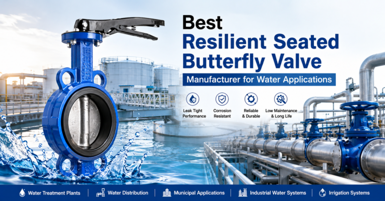 Best Resilient Seated Butterfly Valve Manufacturer for Water Applications