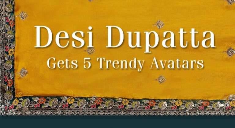 Infographic: Why Is the Dupatta Becoming the Star of Ethnic Fashion