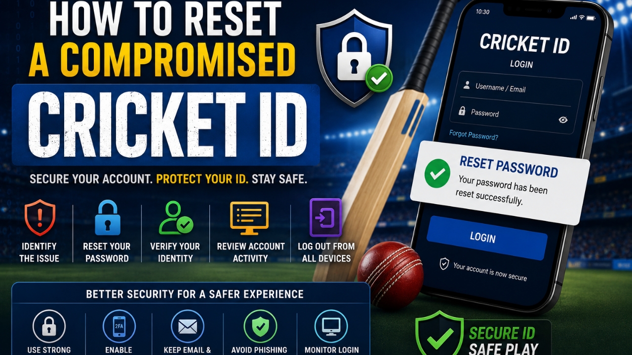 How to Reset a Compromised Cricket ID: A Complete Step-by-Step Guide