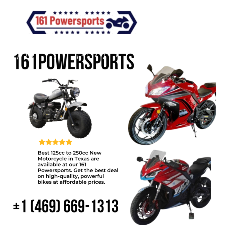 Shop 125cc Motorcycle for Sale with Great Financing Deals