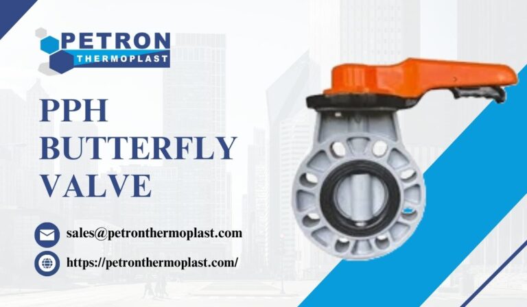 Buy Heavy Duty PPH Butterfly Valves for Industrial Use