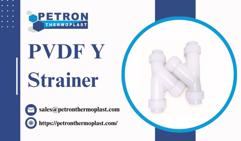 Buy PVDF Y Strainer with Excellent Thermal Stability