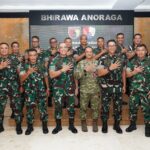 Perkuat Hubungan Antar Matra, Pangdam V/Brawijaya Terima Courtesy Call Danlanud Abdulrachman Saleh