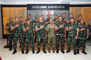 Perkuat Hubungan Antar Matra, Pangdam V/Brawijaya Terima Courtesy Call Danlanud Abdulrachman Saleh