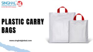 Reliable plastic carry bags for convenient product storage