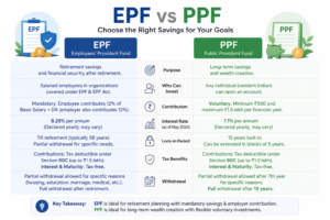 EPF vs PPF – Which Retirement Plan Should You Choose?