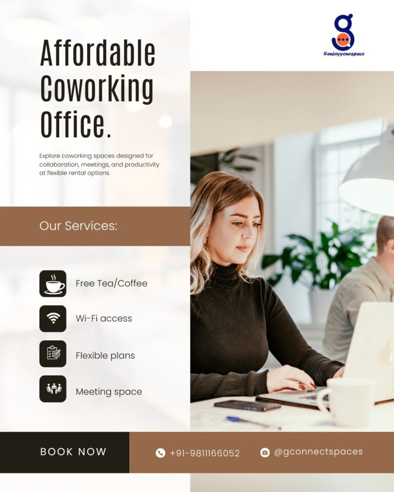 Coworking Space Provider in West Delhi: Flexible Workspaces for Modern Businesses