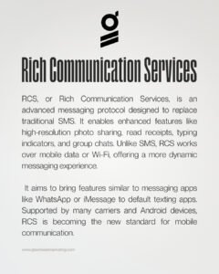 RCS Business Messaging: The Future of Interactive Customer Communication