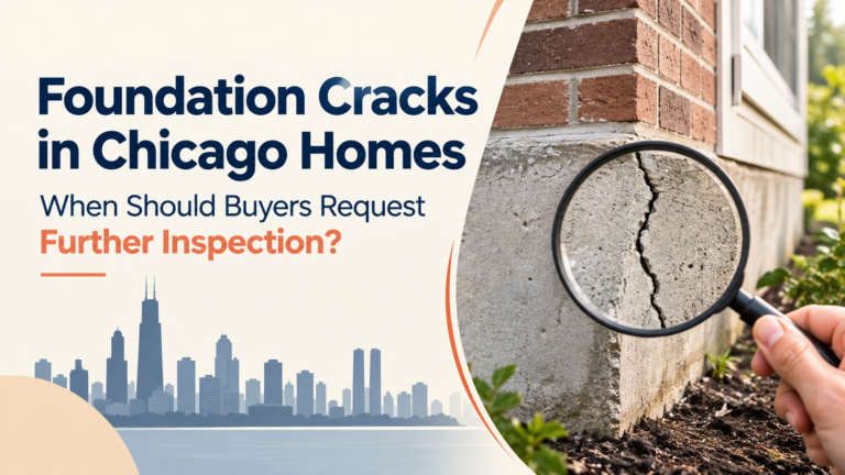 Foundation Cracks in Chicago Homes: When Should Buyers Request Further Inspection?