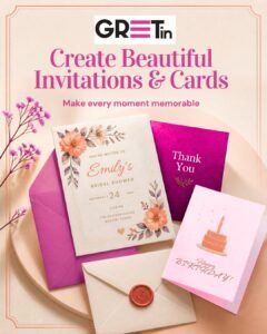 GreetIn: Create Beautiful Invitation Cards and Greeting Designs Online for Free